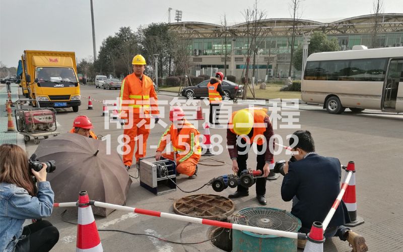219青石村管道检测