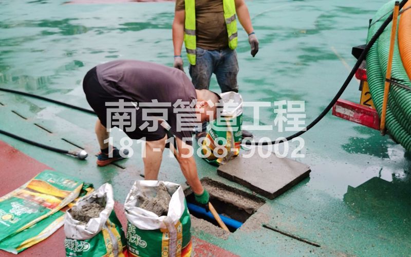 218青石村管道清淤