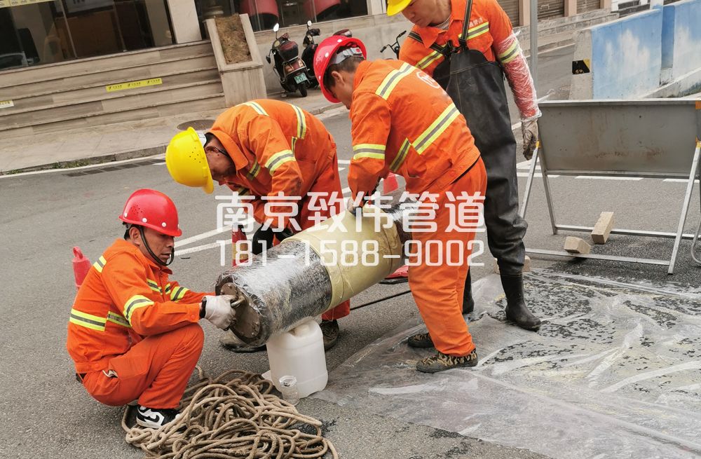 339青石村管道修复